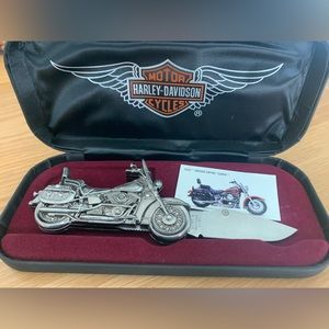 Harley-Davidson Die-Cast Motorcycle Knife